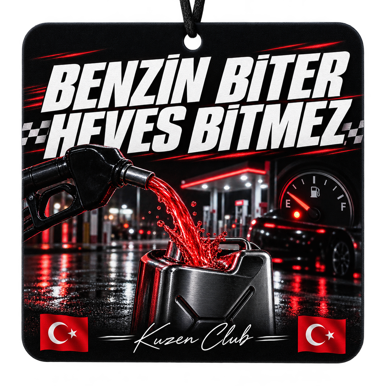 Benzin Biter Heves Bitmez – Aynaya Asılan Araç Kokusu
